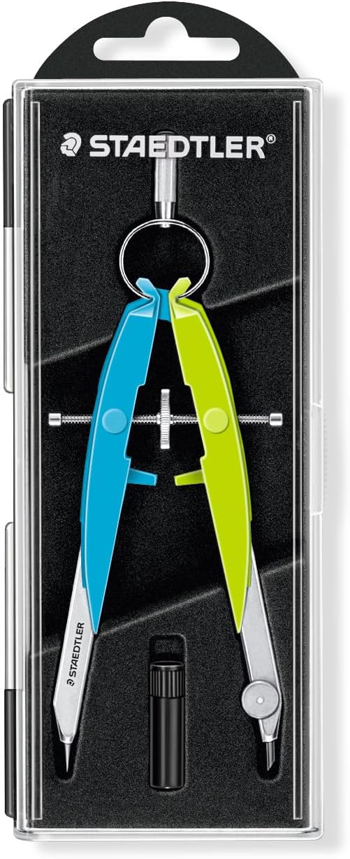 COMPAS MARS 556 CULORI NEON 1 ALBASTRU/VERDE
