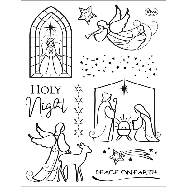 STAMPILA SILICON "HOLY NIGHT"