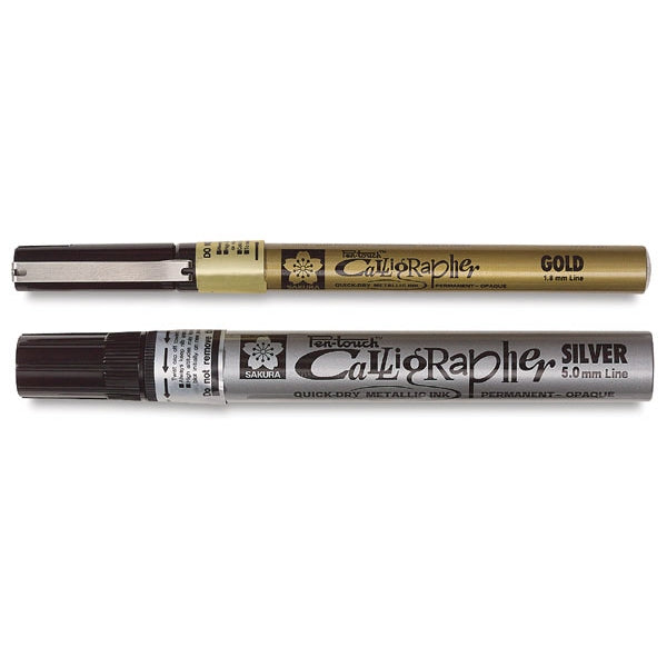 Acuarella - culori acrilice, accesorii papetarie, pensule, carioci si markere etc Markere Pen-Touch Calligrapher - F alb - Markere Pen-Touch Calligrapher permanent din categoria Arts & Entertainment > Hobbies & Creative Arts > Arts & Crafts > Art & Crafting Materials > Craft Paint, Ink & Glaze > Art Ink > Calligraphy Ink, perfect pentru birou si organizare eficienta, alegere inspirata pentru papetarie moderna