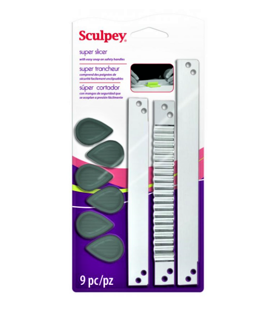 Acuarella - culori acrilice, accesorii papetarie, pensule, carioci si markere etc - Set Lame pentru modelaj Sculpey – 4 piese cu mânere detașabile din categoria Arts & Entertainment > Hobbies & Creative Arts > Arts & Crafts > Art & Crafting Tools > Craft Cutting & Embossing Tools > Craft Cutters & Embossers, potrivit pentru uz profesional si hobby, alegere inspirata pentru papetarie moderna