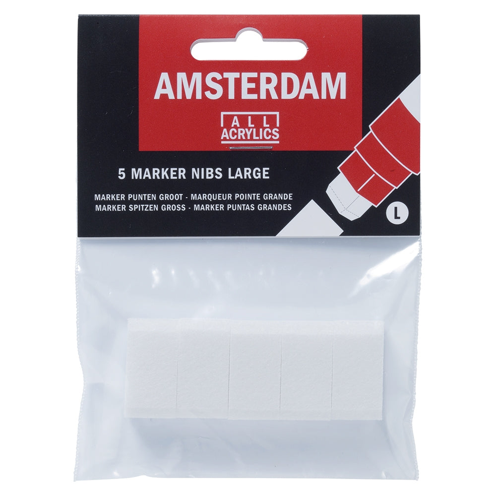 Acuarella - culori acrilice, accesorii papetarie, pensule, carioci si markere etc - Set varfuri markere acrilice Amsterdam L utilizare dubla din categoria Arts & Entertainment > Hobbies & Creative Arts > Arts & Crafts > Art & Crafting Tool Accessories, perfect pentru birou si organizare eficienta, disponibil online cu livrare rapida