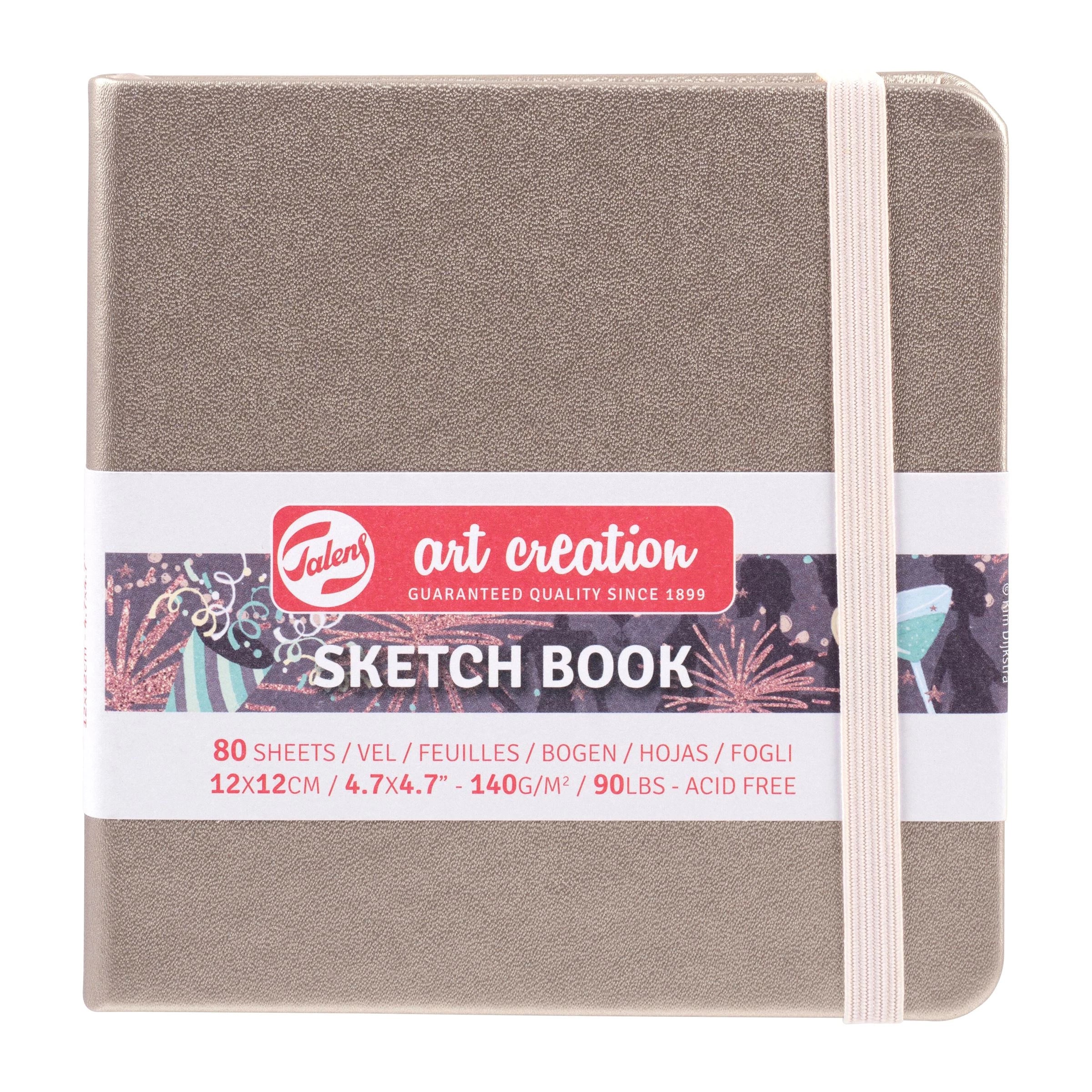 Sketchbook Talens Art Creation Champagne Pink - 13x21 cm - din categoria , excelent pentru proiecte artistice si craft, alegere inspirata pentru papetarie moderna