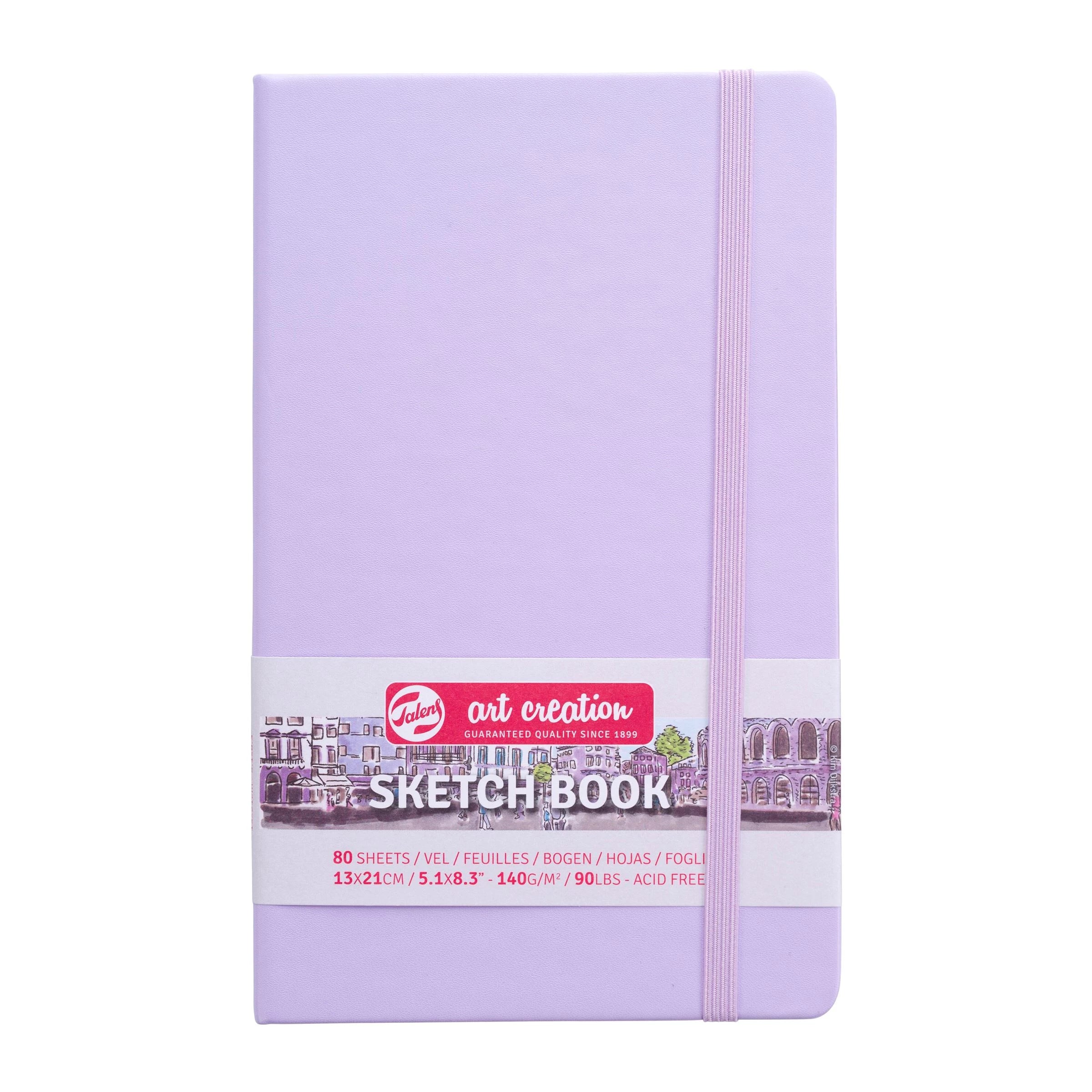 Sketchbook Talens Art Creation Pastel Violet - 15x21 cm - din categoria , recomandat pentru desen si activitati creative, produs original disponibil din stoc