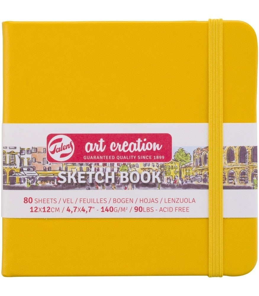 Sketchbook Talens Art Creation Yellow - 13x21 cm - din categoria , util pentru elevi, studenti si profesori, alegere inspirata pentru papetarie moderna