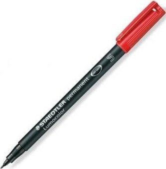 Liner permanent Staedtler Lumocolor 313 cu cerneală rezistentă și uscare rapidă, ideal pentru desen tehnic, etichetare, birou și utilizare profesională. Marker fin cu scris clar și durabil.