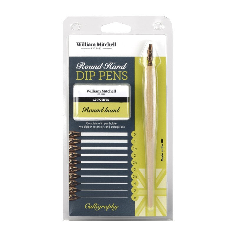 Acuarella - culori acrilice, accesorii papetarie, pensule, carioci si markere etc - Set toc + penite Roundhand din categoria Arts & Entertainment > Hobbies & Creative Arts > Arts & Crafts > Art & Crafting Tools, potrivit pentru uz profesional si hobby, disponibil online cu livrare rapida