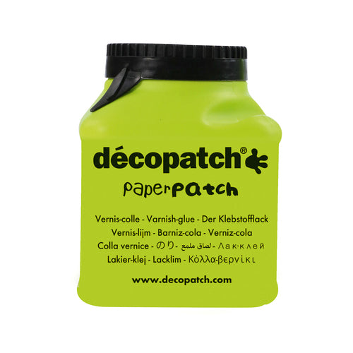 Acuarella - culori acrilice, accesorii papetarie, pensule, carioci si markere etc - Adeziv-Vernis PaperPatch 180 ml Decopatch din categoria , util pentru elevi, studenti si profesori, disponibil online cu livrare rapida
