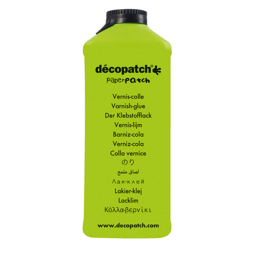 Acuarella - culori acrilice, accesorii papetarie, pensule, carioci si markere etc - Adeziv-Vernis PaperPatch 600 ml Decopatch din categoria , perfect pentru birou si organizare eficienta, alegere inspirata pentru papetarie moderna