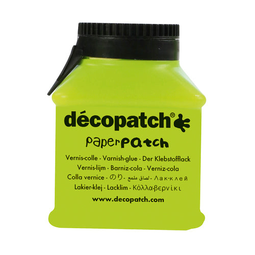 Acuarella - culori acrilice, accesorii papetarie, pensule, carioci si markere etc - Adeziv-Vernis PaperPatch 70 ml Decopatch din categoria Arts & Entertainment > Hobbies & Creative Arts > Arts & Crafts > Art & Crafting Materials > Crafting Adhesives & Magnets > Craft & Office Glue > Craft Glue, recomandat pentru desen si activitati creative, pret avantajos in magazin online