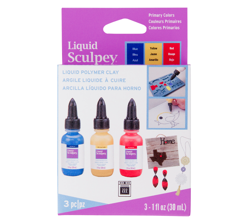 Set Liquid Sculpey Primary