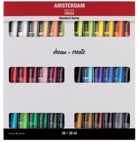 Set culori acrilice Amsterdam 20 ml