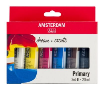 Set acrilice Amsterdam 20 ml