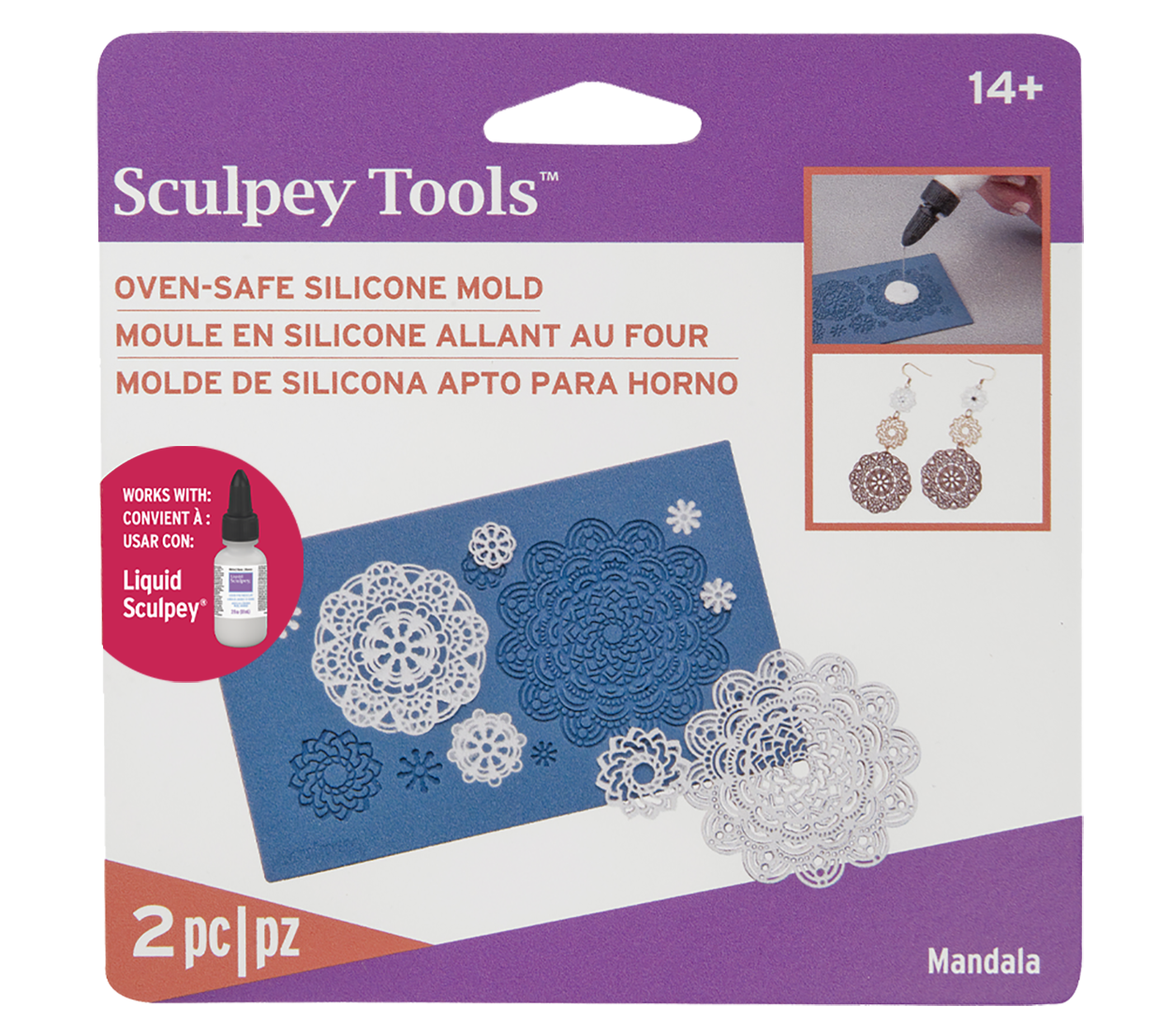 Matrita din silicon Mandala Sculpey