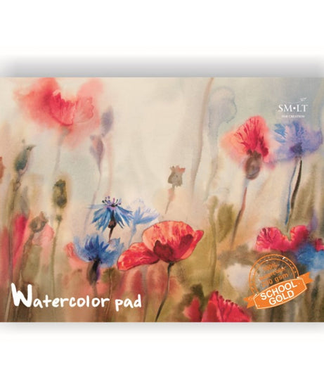 Bloc acuarela School Watercolor Gold Pad A3
