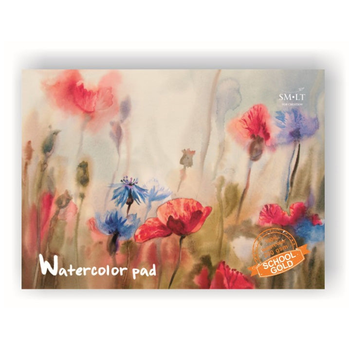 Bloc acuarela School Watercolor Gold Pad A3