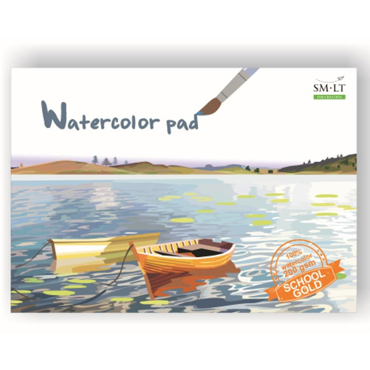 Acuarella - culori acrilice, accesorii papetarie, pensule, carioci si markere etc - Bloc acuarela School watercolor pad A4 din categoria , perfect pentru birou si organizare eficienta, alegere inspirata pentru papetarie moderna