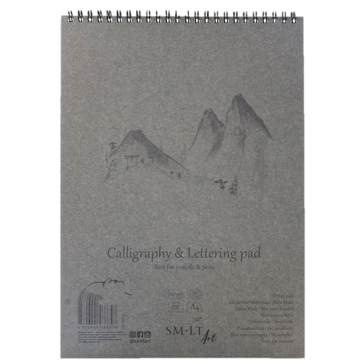 Acuarella - culori acrilice, accesorii papetarie, pensule, carioci si markere etc - Bloc caligrafie pad Authentic cu spira din categoria Arts & Entertainment > Hobbies & Creative Arts > Arts & Crafts > Art & Crafting Materials > Art & Craft Paper > Drawing & Painting Paper, ideal pentru scoala si teme zilnice, pret avantajos in magazin online