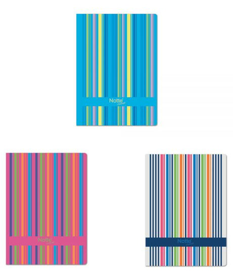 Caiet A6, 60 file, dictando, capsat, coperta plastic, 60 g/mp, Notte Concept