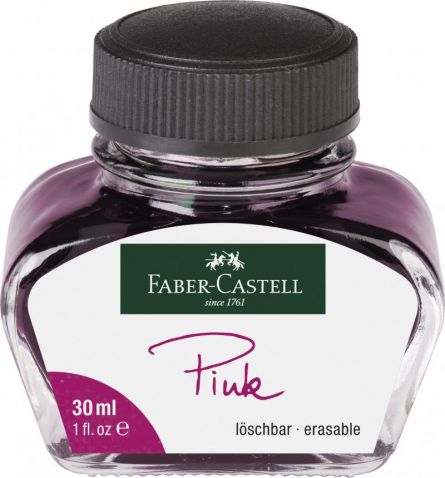 Cerneala pentru stilou Faber Castell 30ml - Roz - din categoria , perfect pentru birou si organizare eficienta, calitate premium pentru rezultate excelente
