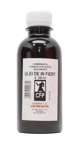 Ulei de in fiert CFP 200 ml.