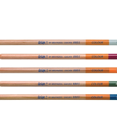 Creioane colorate Bruynzeel Design Colour Pencil