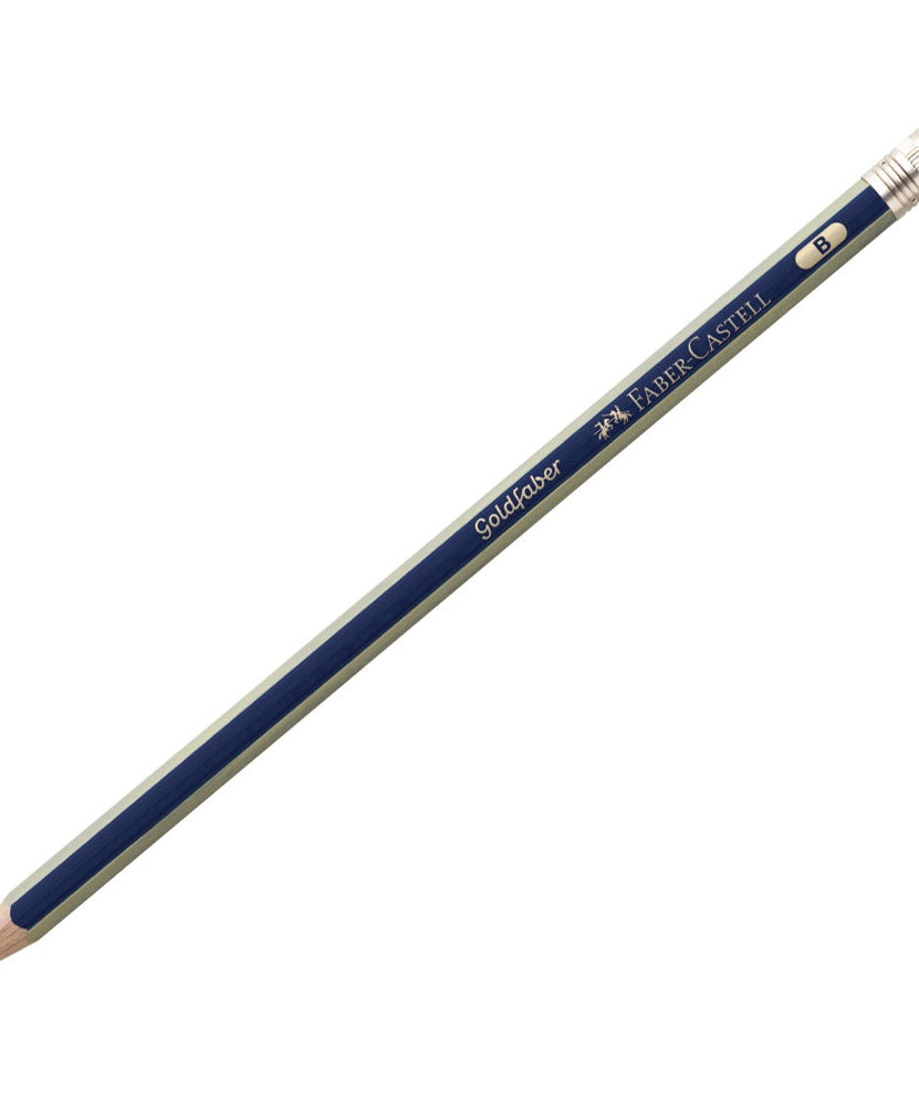 Creioane grafit Goldfaber 1221 cu guma Faber Castell