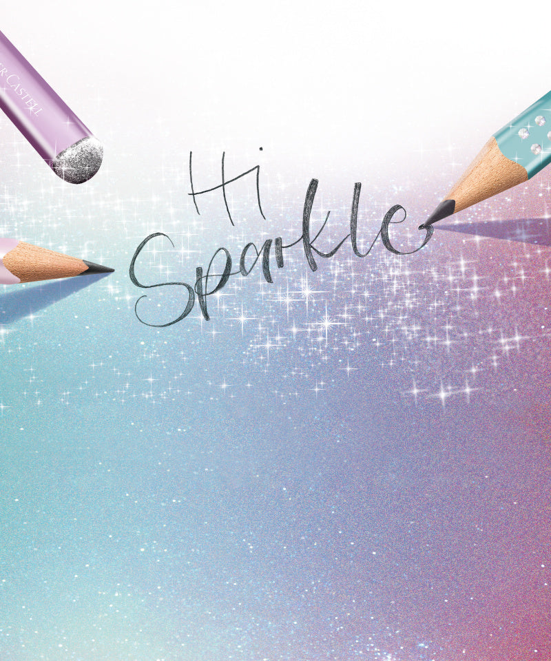 Creion grafit B Sparkle 2023 Faber-Castell