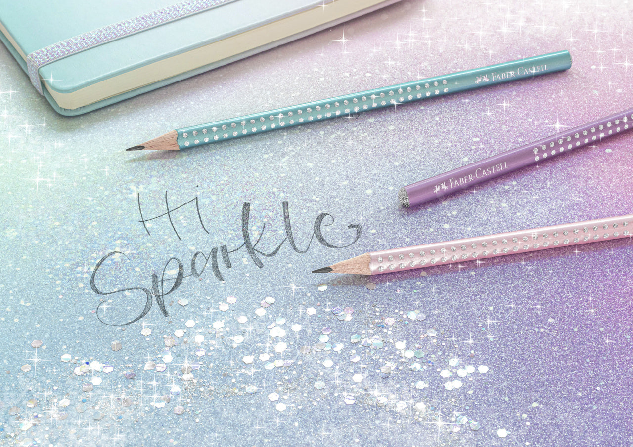 Creion grafit B Sparkle 2023 Faber-Castell
