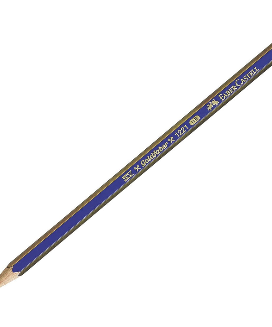 Creioane grafit Goldfaber 1221 fara guma Faber Castell
