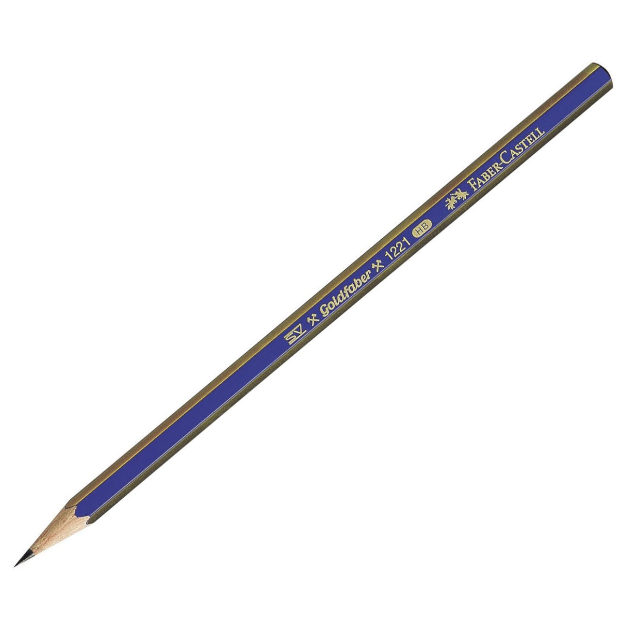 Creioane grafit Goldfaber 1221 fara guma Faber Castell