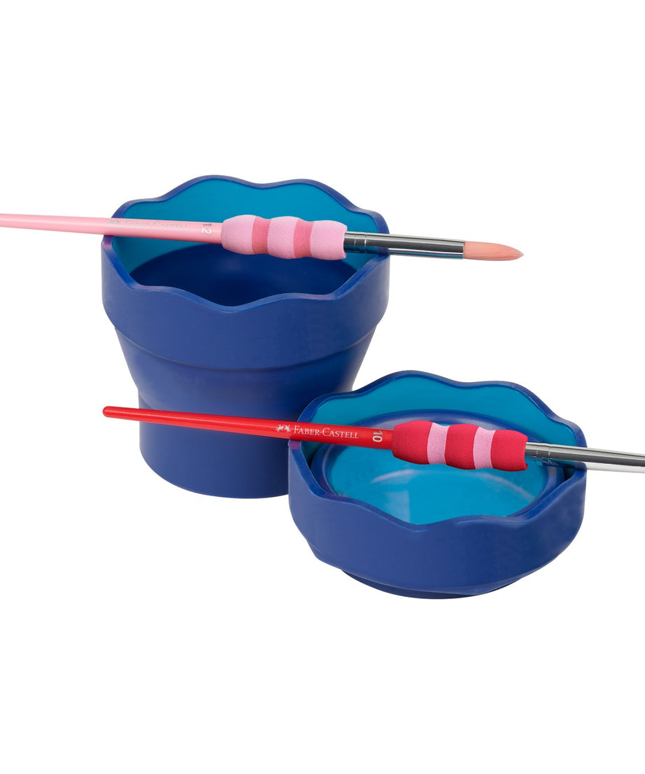 Cutie apa Click & Go Albastra Faber-Castell