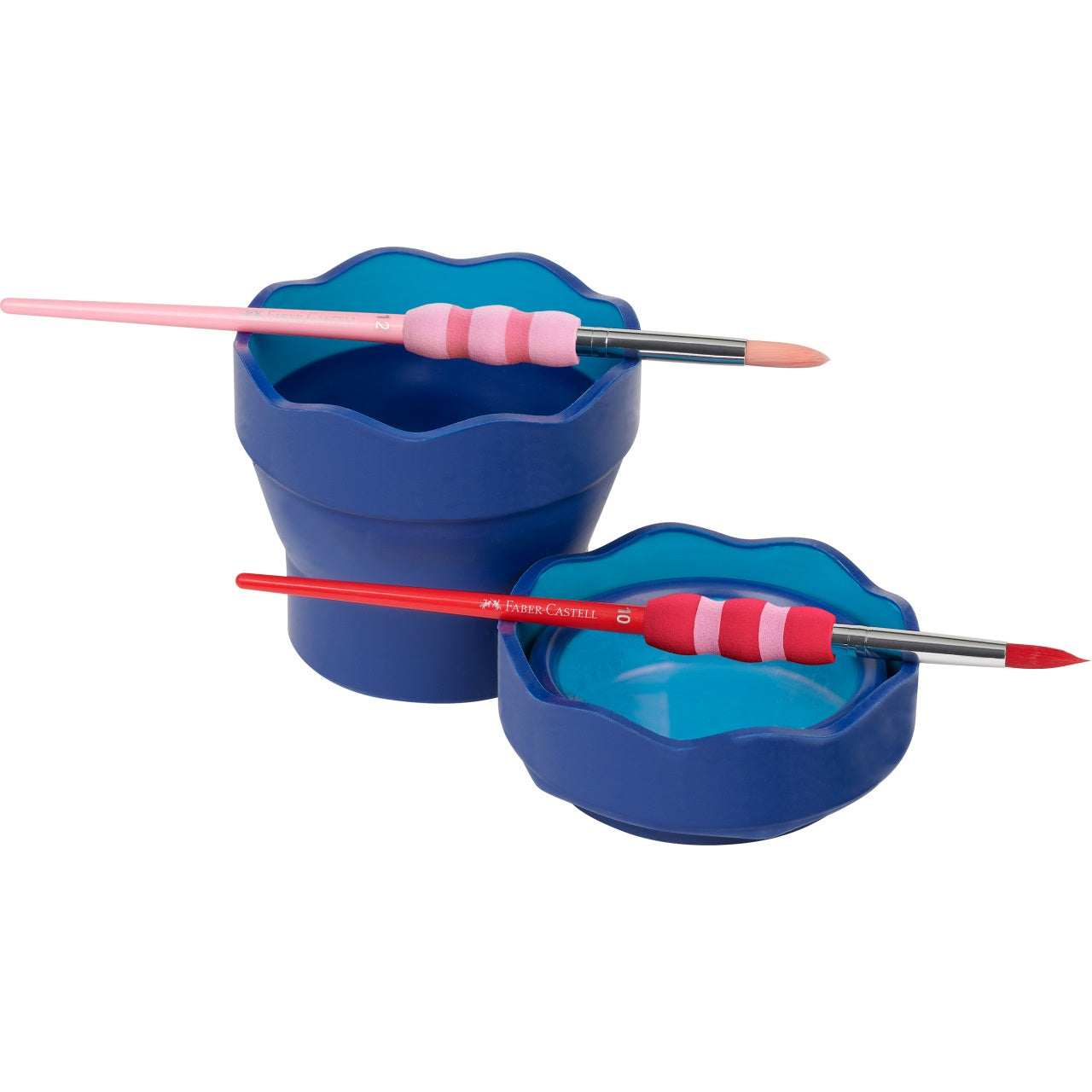 Cutie apa Click & Go Albastra Faber-Castell