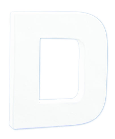 Litere 12 cm din carton presat Decopatch