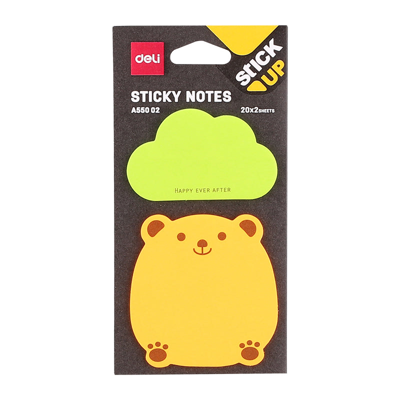 Sticky notes animale 7.6x7.6 cm