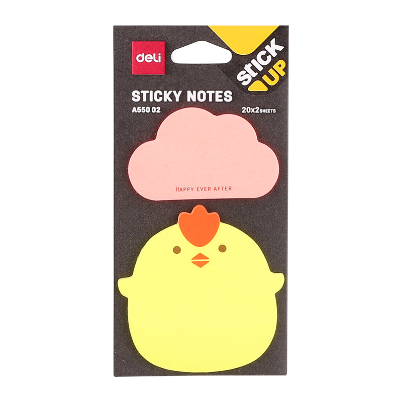 Sticky notes animale 7.6x7.6 cm