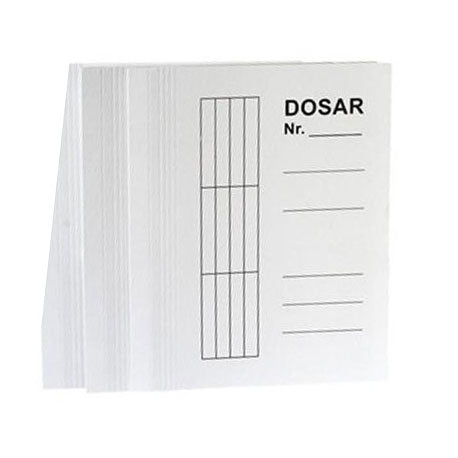 Dosar A4 din carton cu sina