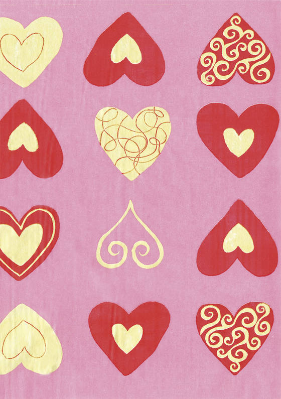 Acuarella - culori acrilice, accesorii papetarie, pensule, carioci si markere etc - Hartie decorativa Gold and red hearts Decopatch din categoria Arts & Entertainment > Hobbies & Creative Arts > Arts & Crafts > Art & Crafting Materials > Art & Craft Paper > Cardstock & Scrapbooking Paper > Scrapbooking Paper, potrivit pentru uz profesional si hobby, produs original disponibil din stoc