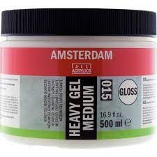 Amsterdam Heavy Gel Medium Glossy 015