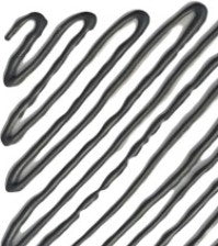 Pasta relief pictura pe sticla Idea Contur