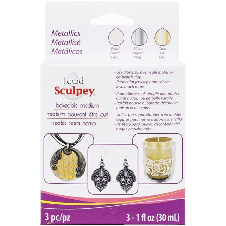 Liquid Sculpey Multipack – Metallic