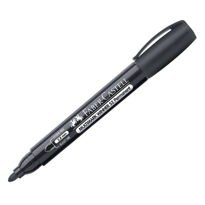 Marker permanent varf rotund 2.8 mm Multimark Winner 52 Faber-Castell