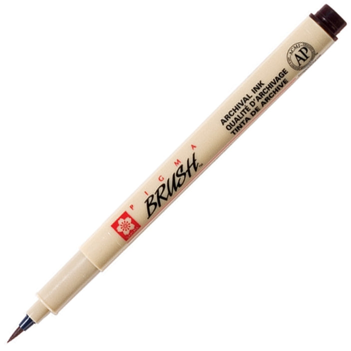 Markere Sakura Pigma Brush Sepia - din categoria , potrivit pentru uz profesional si hobby, alegere inspirata pentru papetarie moderna
