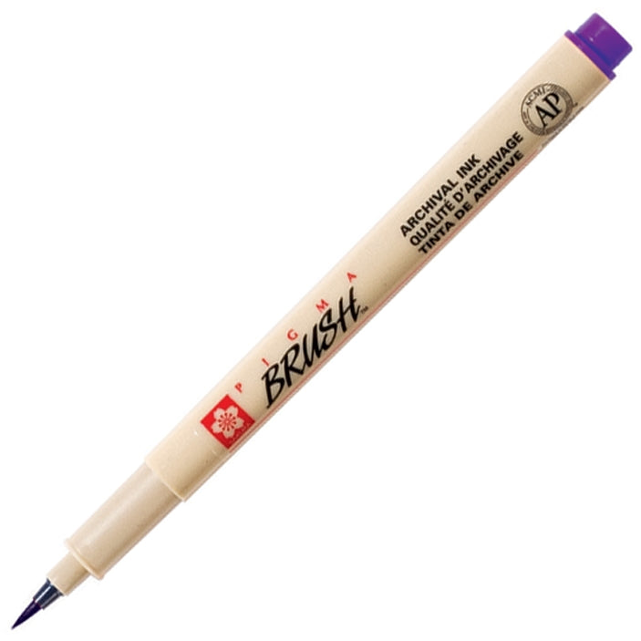 Markere Sakura Pigma Brush Purple - din categoria , util pentru elevi, studenti si profesori, produs original disponibil din stoc