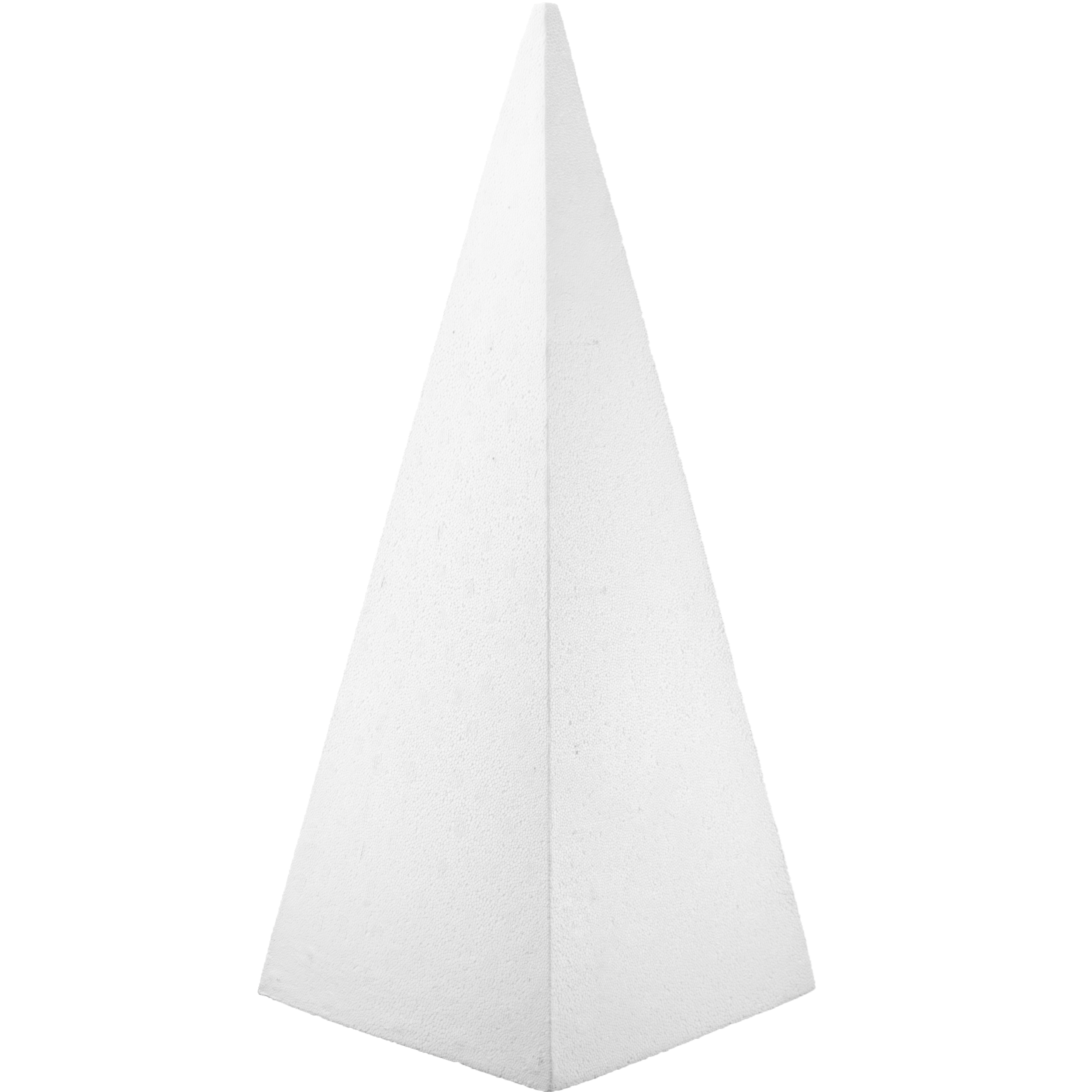 Acuarella - culori acrilice, accesorii papetarie, pensule, carioci si markere etc 20 cm - Piramida din polistiren cu patru laturi pentru hobby și crafting din categoria Arts & Entertainment > Hobbies & Creative Arts > Arts & Crafts > Art & Crafting Materials > Craft Shapes & Bases > Craft Foam & Styrofoam, excelent pentru proiecte artistice si craft, pret avantajos in magazin online