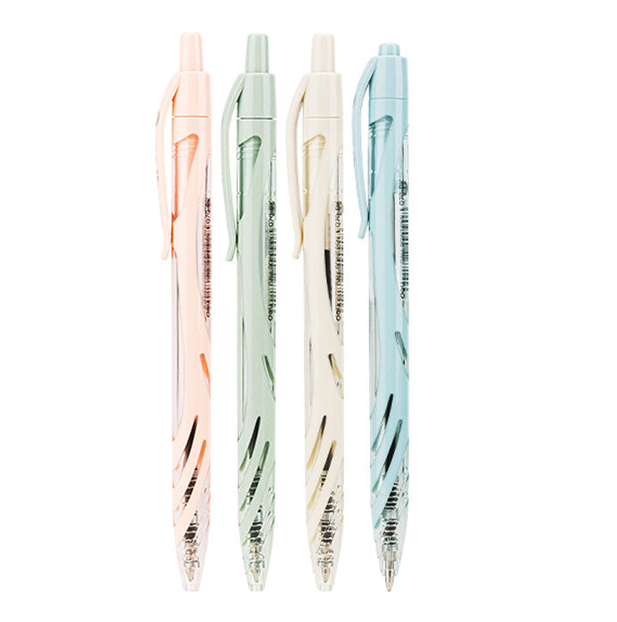 Pix cu mecanism 0.7 mm negru, corp culori pastel Deli
