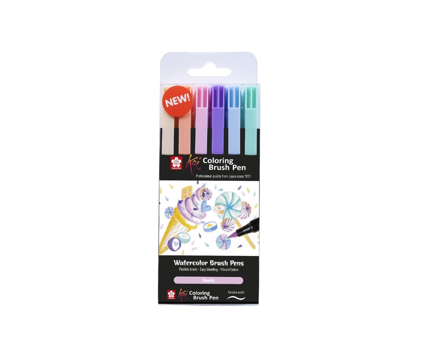 Set brushmarker Koi