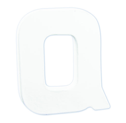 Litere 12 cm din carton presat Decopatch