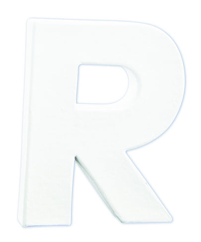 Litere 12 cm din carton presat Decopatch