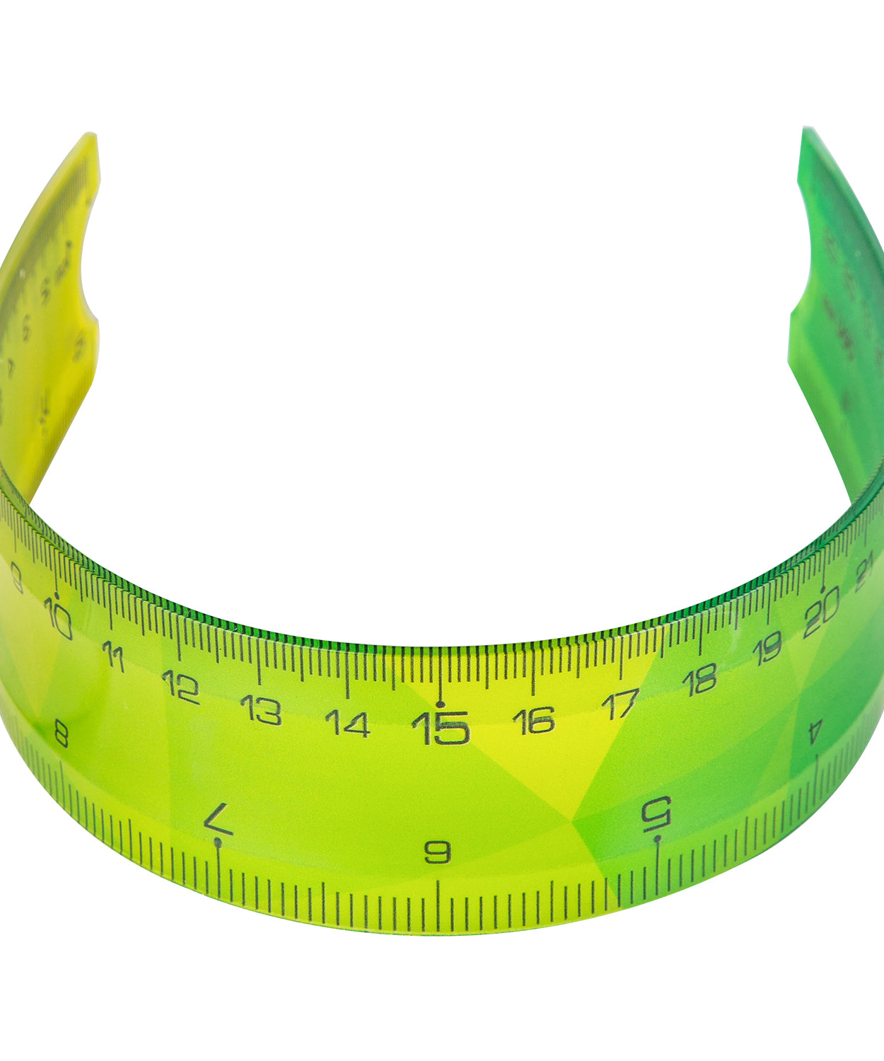 Rigla 30 cm multicolora flexibila Deli