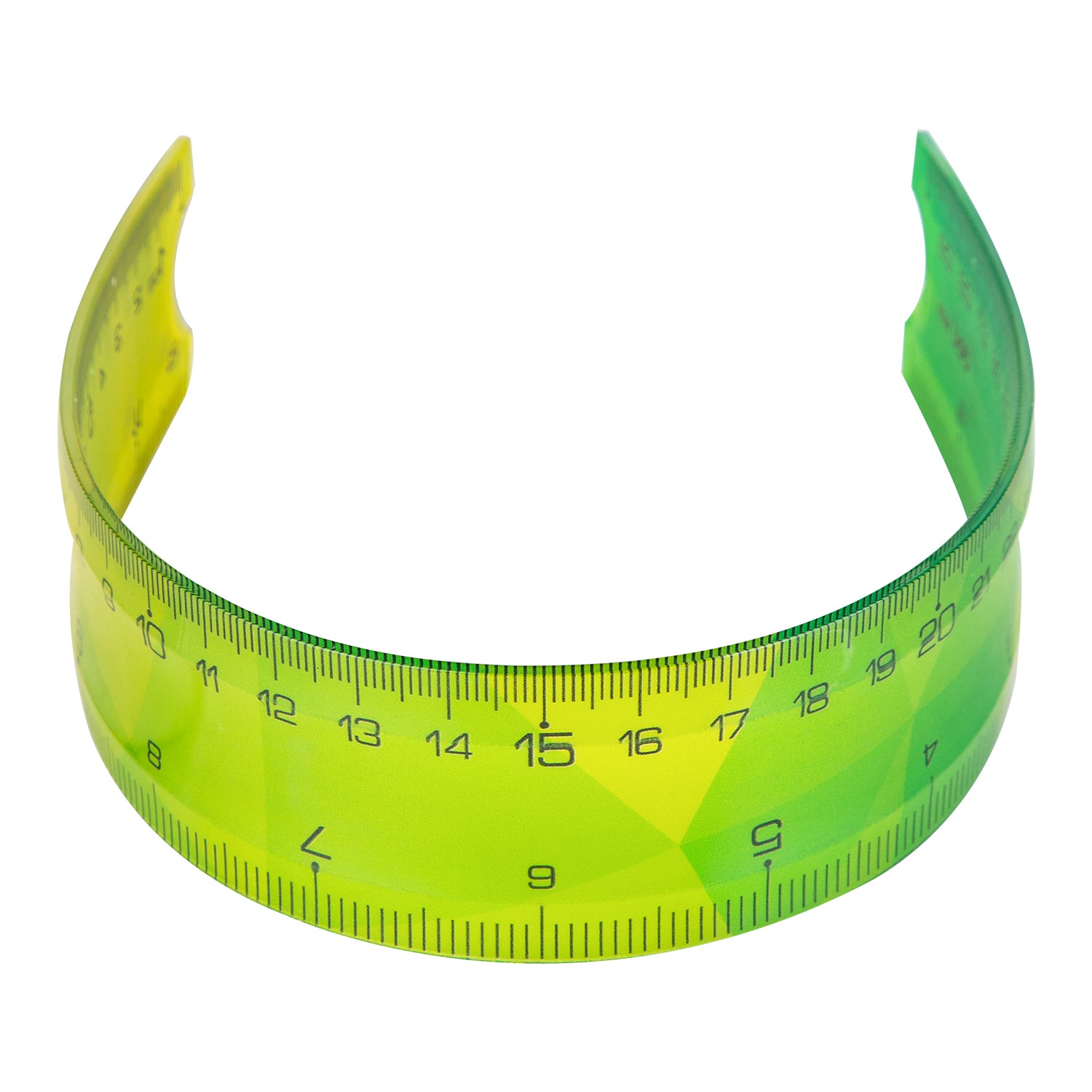 Rigla 30 cm multicolora flexibila Deli